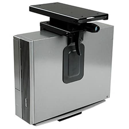 Ziotek Mini CPU Holder- Under Desk Mount- Slide-rotating 108 0153